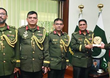 Top Bangladeshi Military Official Visits Pakistan
