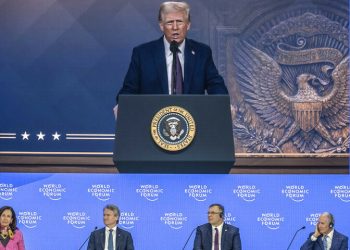 Trump tells Davos he will demand lower interest rates, oil prices