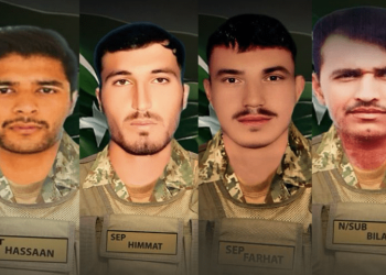 Four army personnel martyred, 15 terrorists killed in KP operations: ISPR