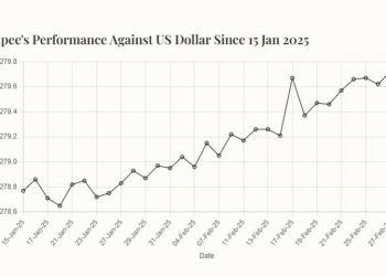 Rupee records marginal decline against US dollar