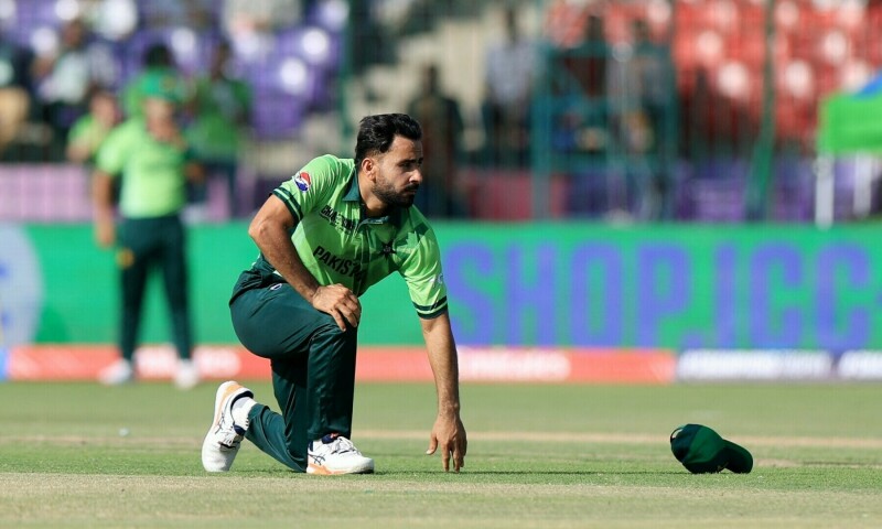 Pakistan’s Khushdil Shah in action. — Reuters