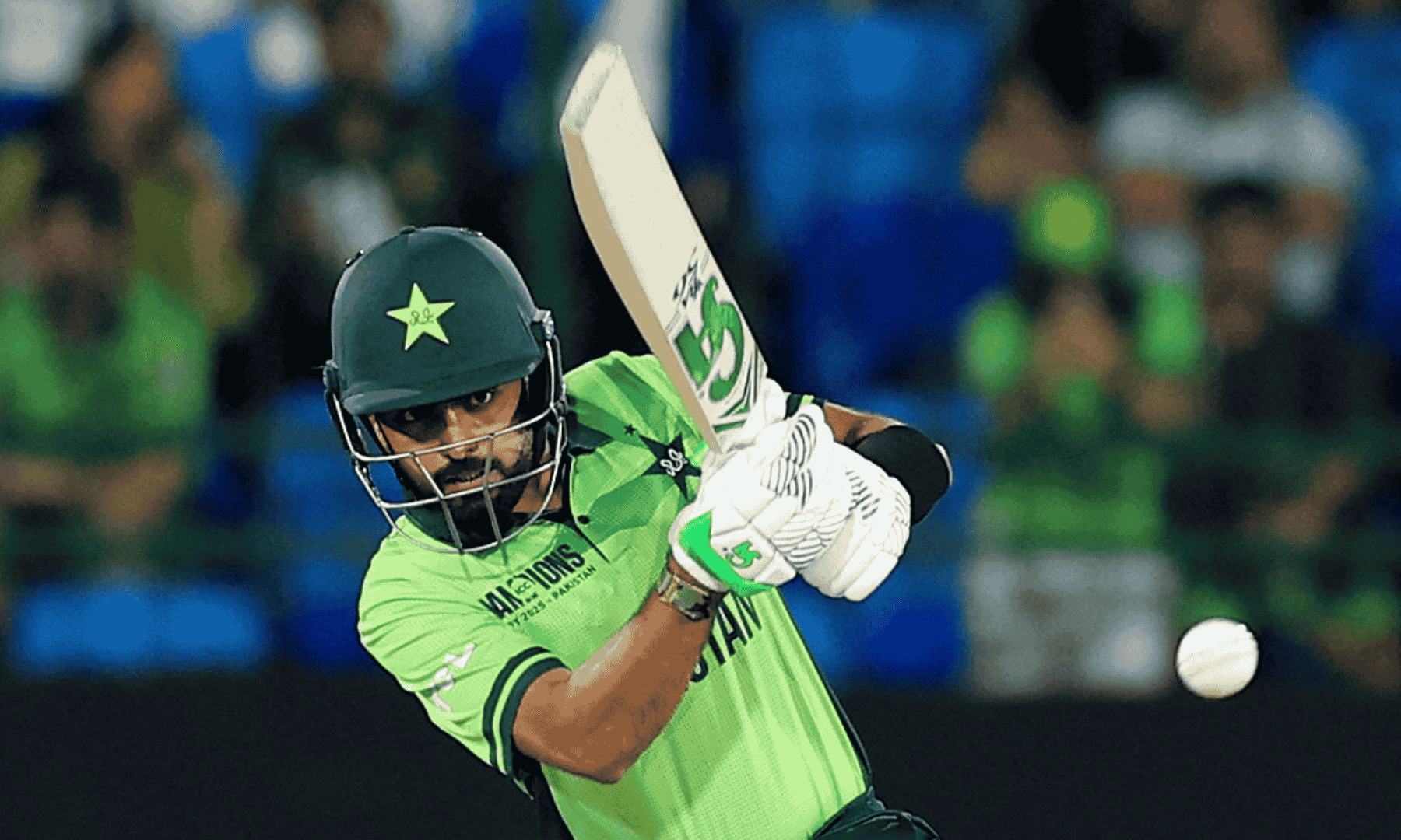  Pakistan’s Babar Azam in action. — Reuters 