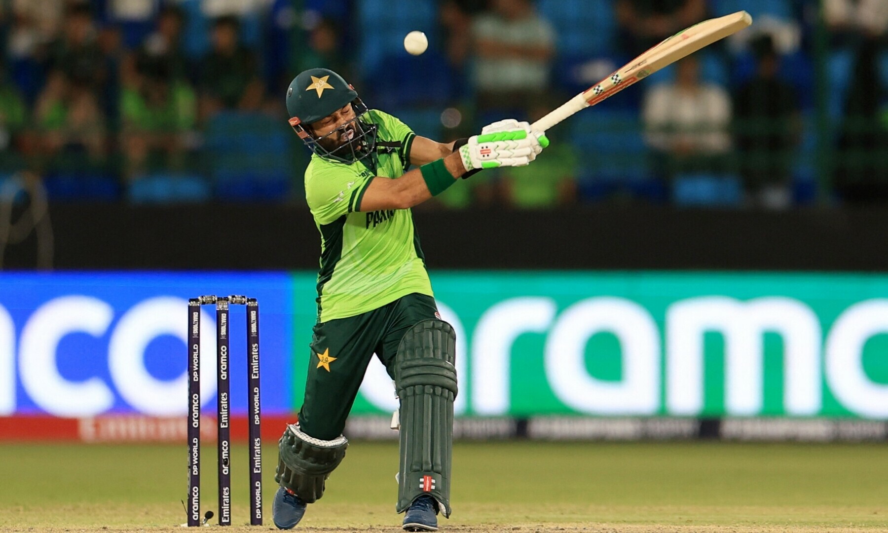  Pakistan’s Mohammad Rizwan in action. — Reuters 