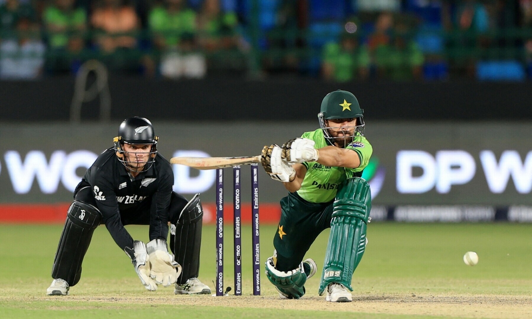  Pakistan’s Salman Ali Agha in action. — Reuters 