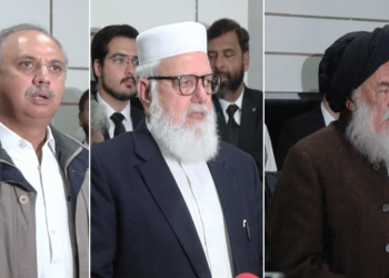 Opposition goes ahead with 2nd day of Islamabad grand moot despite hurdles