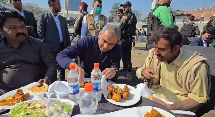700 Construction Workers of National Bank Stadium Treated to Lunch by Mohsin Naqvi