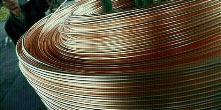 Copper gains while aluminium retreats on concern about more supply