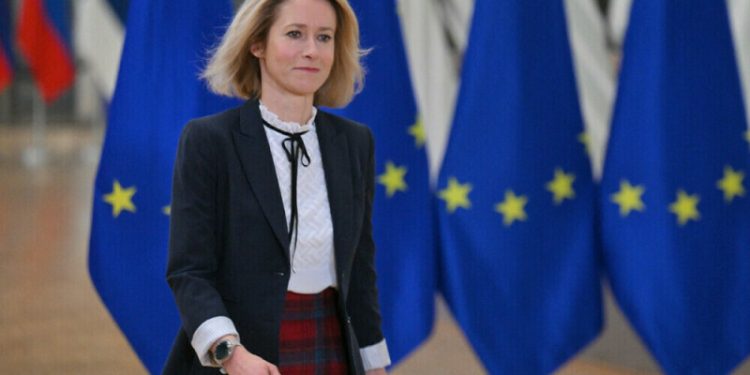 EU’s Kallas warns against Ukraine talks giving in to Russian aggression