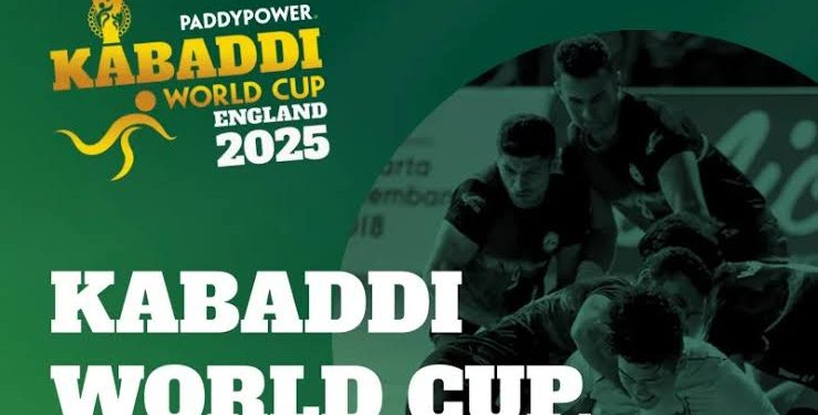 England to Host Kabaddi World Cup 2025 for the First Time