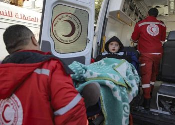 Four Palestinians wounded in Israeli strike on a car in Gaza