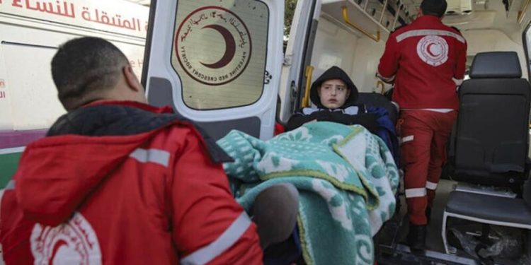 Four Palestinians wounded in Israeli strike on a car in Gaza