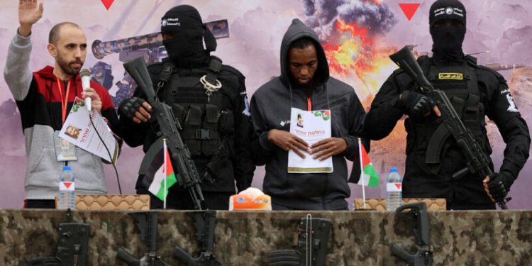 Hamas to free six Gaza hostages after body of Bibas mother returned