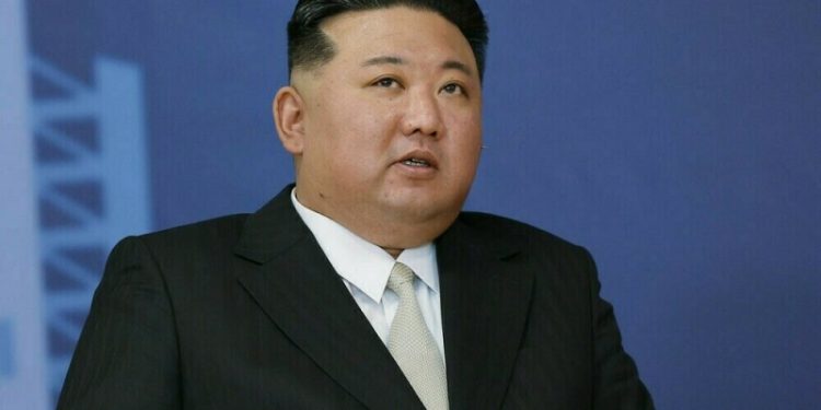 North Korea’s Kim makes rare visit to father’s tomb