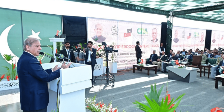 PM of Pakistan Inaugurates Recep Tayyip Erdogan Interchange in Islamabad