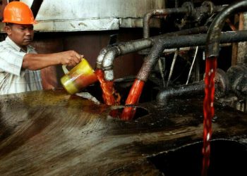 Palm oil logs fifth weekly gain on output concerns