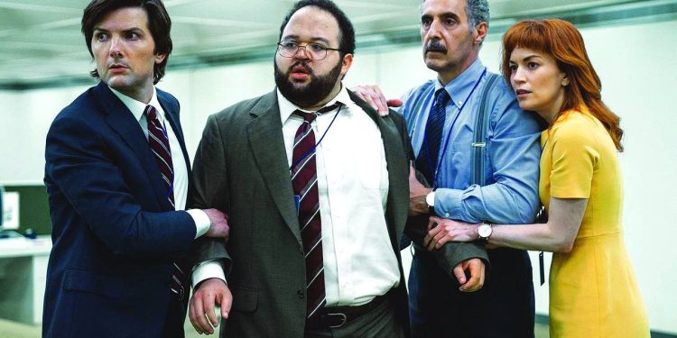 severance follows employees whose memories are split between work and personal life photo file