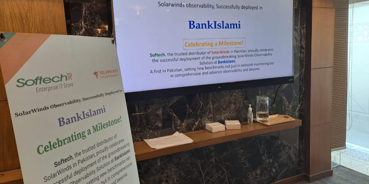 Softech, Authorized Distributor of SolarWinds, Proudly Deploys the SolarWinds Observability Solution at BankIslami