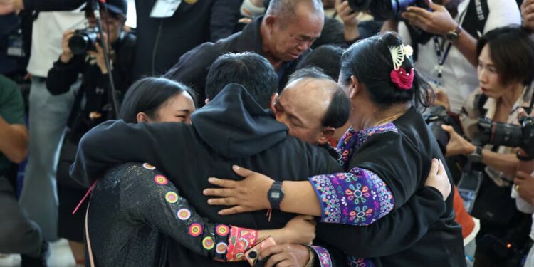 Thai nationals held captive by Hamas for 15 months return home