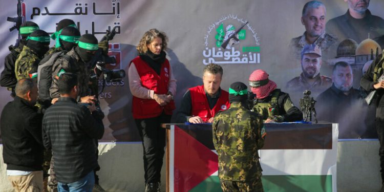 Three Israeli hostages released in latest Gaza exchange