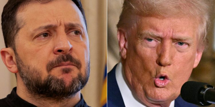 Trump tells Ukraine’s leader to move fast for peace or lose his country