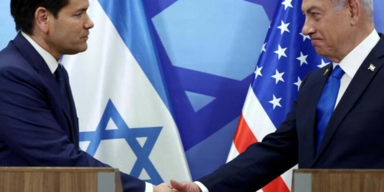 US, Israel present united front on Gaza, Iran
