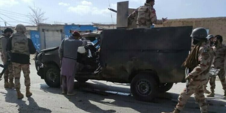 FC soldier martyred in Kalat suicide bombing