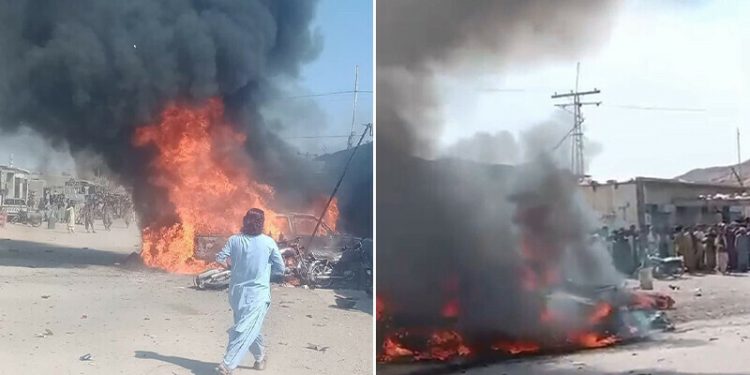 Motorcycle blast kills 4, injures 5 in Balochistan’s Khuzdar: police