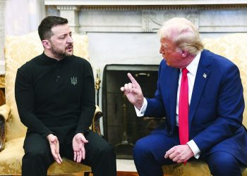 zelensky and trump battled it out in the oval office last month photo file