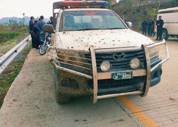 SHO, police unharmed in explosion in KP’s Bajaur area
