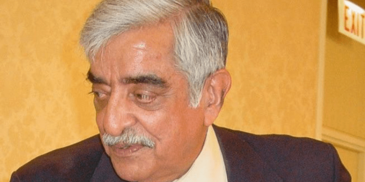 Former foreign secretary Najmuddin Shaikh passes away in Karachi