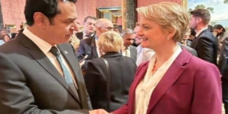 Minister of State for Interior Talal Chaudhry visits UK, discusses bilateral issues