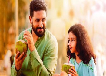 abhishek plays a devoted father to a daughter in be happy photo file