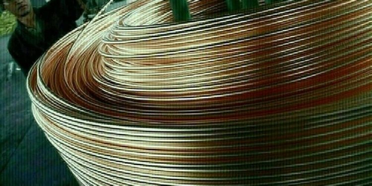 Copper eases on weak China data, risk-averse investors