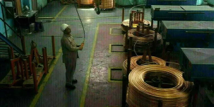 Copper slips from fresh peak after downbeat Chinese data
