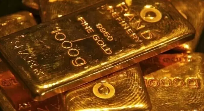Gold set for third week of gains on global uncertainties, rate cut hopes