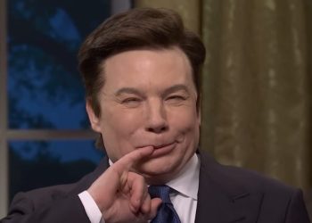 Mike Myers channels Dr. Evil for 2nd appearance as Elon Musk on 'Saturday Night Live'