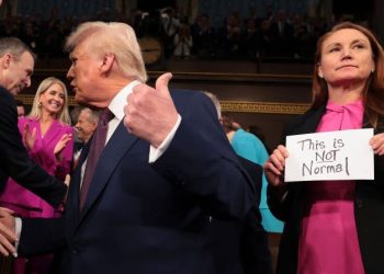 Photos from Trump's address to Congress show stone-faced Democrats and a jubilant Elon Musk