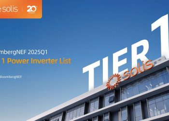 Solis Celebrates 20th Anniversary with BloombergNEF Tier 1 Recognition
