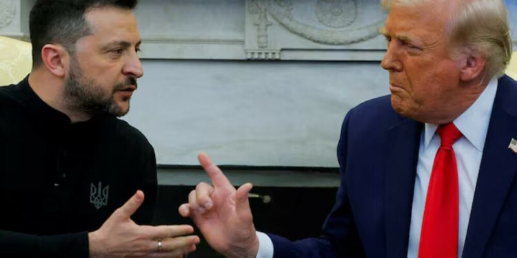 Stunned by angry Trump exchange, Ukrainians rally around Zelenskiy