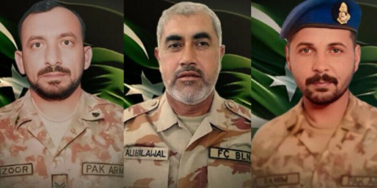 Three security personnel among 5 martyred in Noskhi blast: ISPR