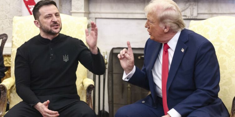 Trump and Zelensky clash in Oval Office shouting match