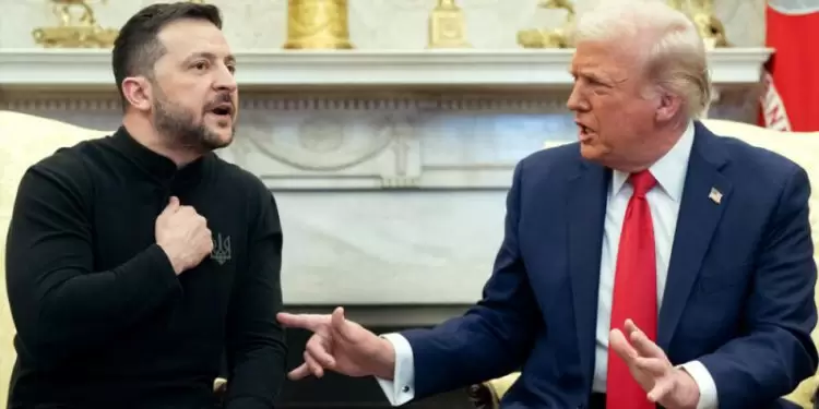 Trump says will ‘not put up with’ Zelensky war stance