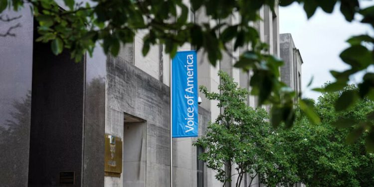 Trump signs order to gut Voice of America, other agencies