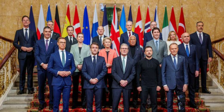 UK, European leaders join forces to draft Ukraine peace plan to take to US