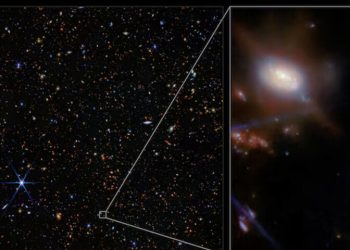 Webb telescope spots galaxy at pivotal moment in the early universe