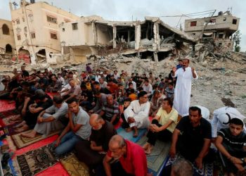 ‘Day of funerals,’ Gazans mark grim Eid