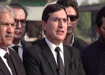 Imran didn’t authorise anyone for any talks, PTI’s Barrister Gohar claims