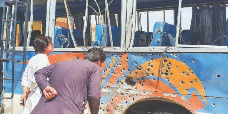 Three personnel martyred, 20 hurt in Mastung blast