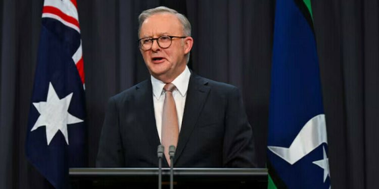 Australian prime minister’s party launches election campaign