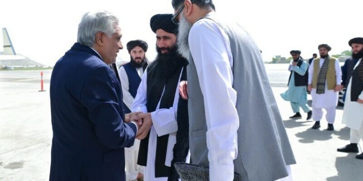 Deputy PM Dar stresses ‘brotherly ties’ as he lands in Afghanistan for talks over security concerns